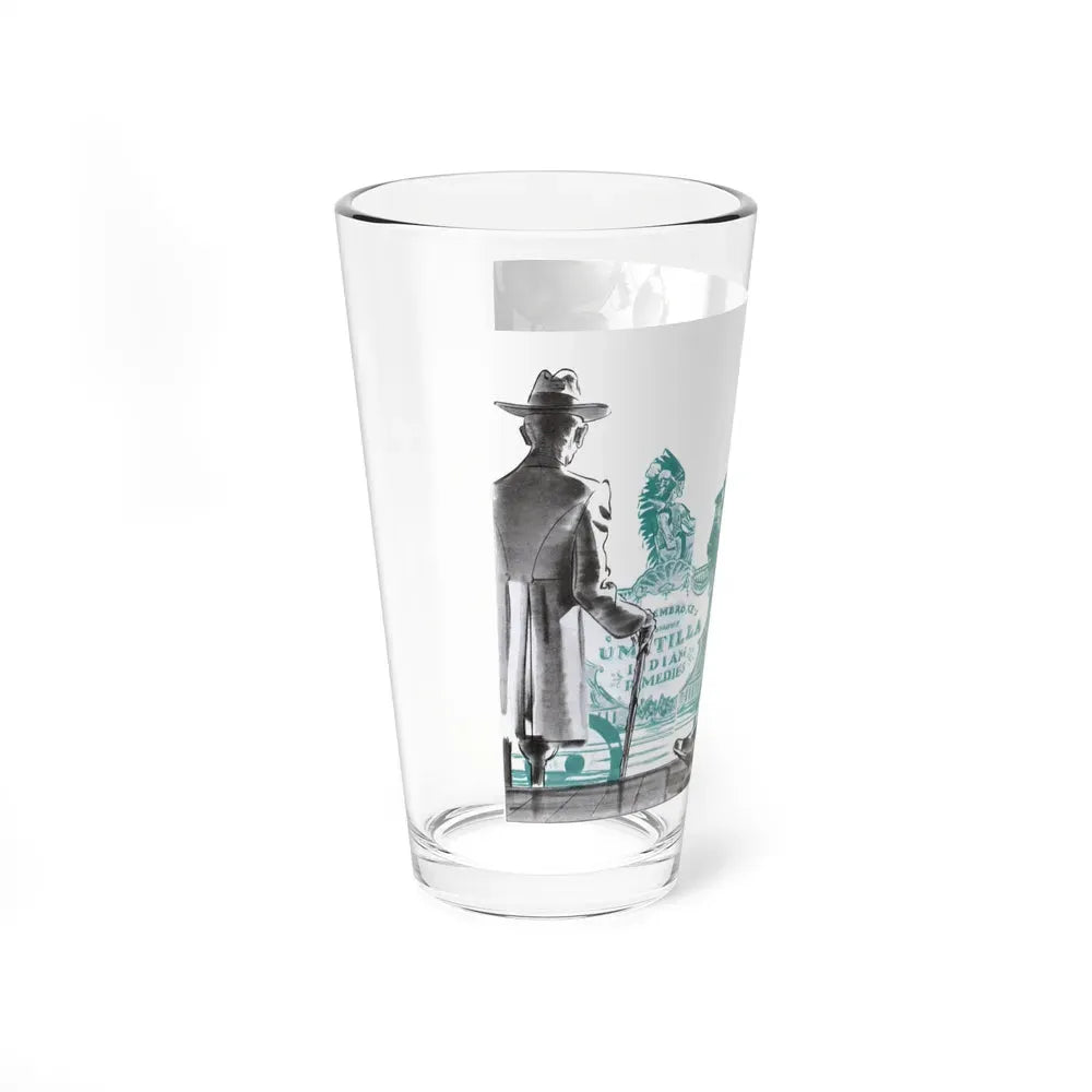 A Dog's Hind Legs (1), The American Magazine, January 1934 (Magazine Illustration) Pint Glass 16oz - Go Mug Yourself
