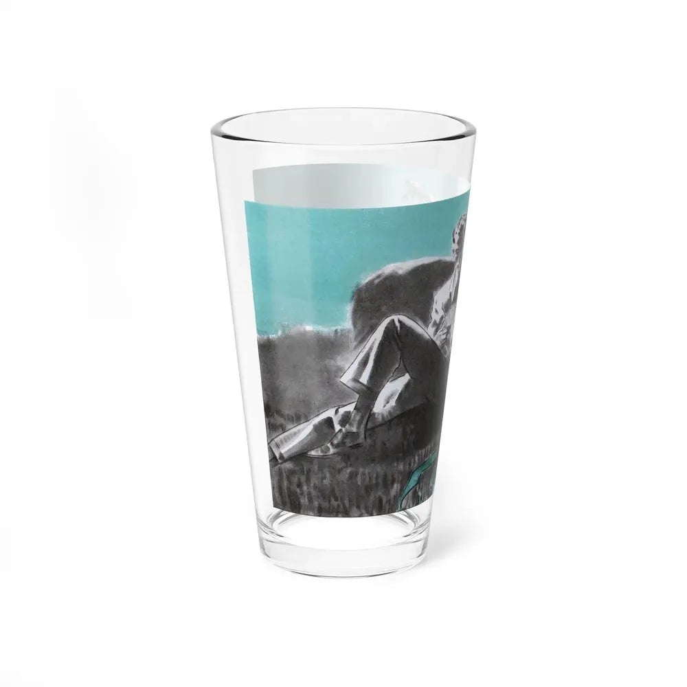 A Dog's Hind Legs (2), The American Magazine, January 1934 (Magazine Illustration) Pint Glass 16oz - Go Mug Yourself