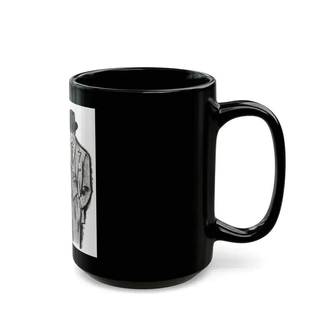 A Family Alliance (1), The Delineator, October 1932 - Black Coffee Mug - Go Mug Yourself