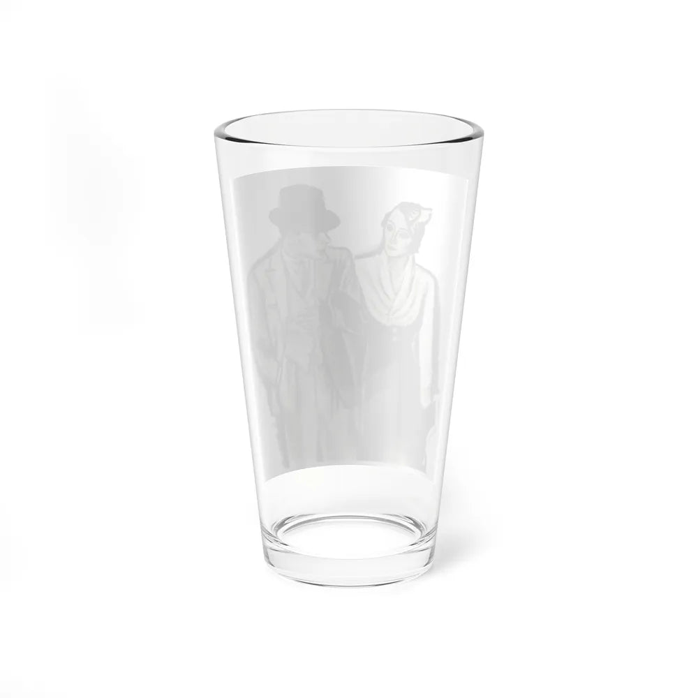 A Family Alliance (1), The Delineator, October 1932 (Magazine Illustration) Pint Glass 16oz-Go Mug Yourself