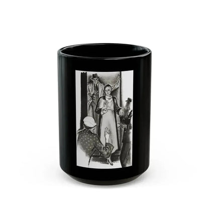 A Family Alliance (2), The Delineator, October 1932 - Black Coffee Mug 15oz - Go Mug Yourself