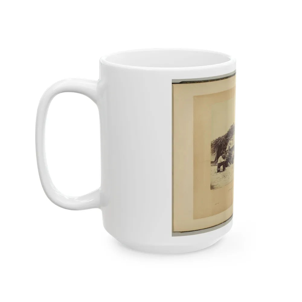 A Fancy Group, In Front Of Petersburg (U.S. Civil War) White Coffee Mug-Go Mug Yourself