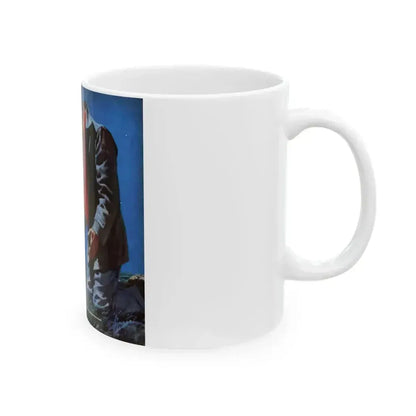 A Father's Ordeal, Redbook, November 1954 - White Coffee Mug - Go Mug Yourself