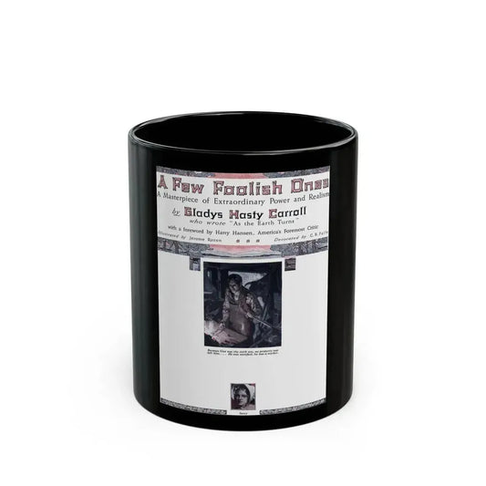 A Few Foolish Ones (1), Redbook, November 1934 - Black Coffee Mug 11oz - Go Mug Yourself