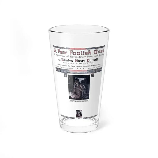 A Few Foolish Ones (1), Redbook, November 1934 (Magazine Illustration) Pint Glass 16oz 16oz - Go Mug Yourself