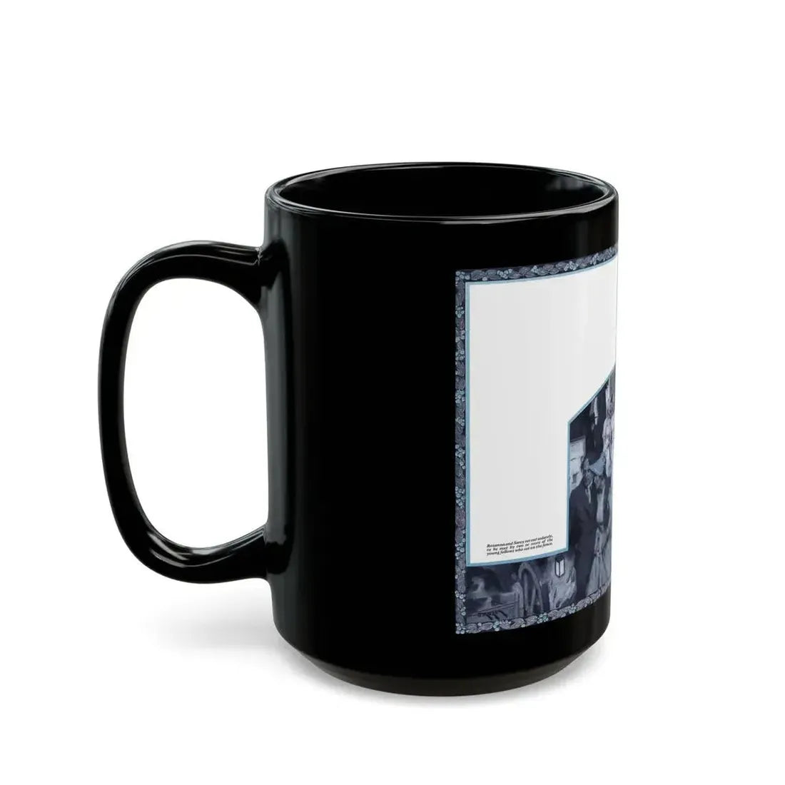 A Few Foolish Ones (2), Redbook, November 1934 - Black Coffee Mug - Go Mug Yourself