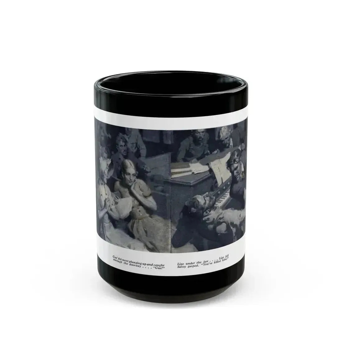 A Few Foolish Ones (3), Redbook, November 1934 - Black Coffee Mug 15oz - Go Mug Yourself