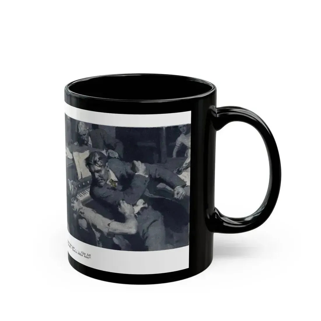 A Few Foolish Ones (3), Redbook, November 1934 - Black Coffee Mug - Go Mug Yourself