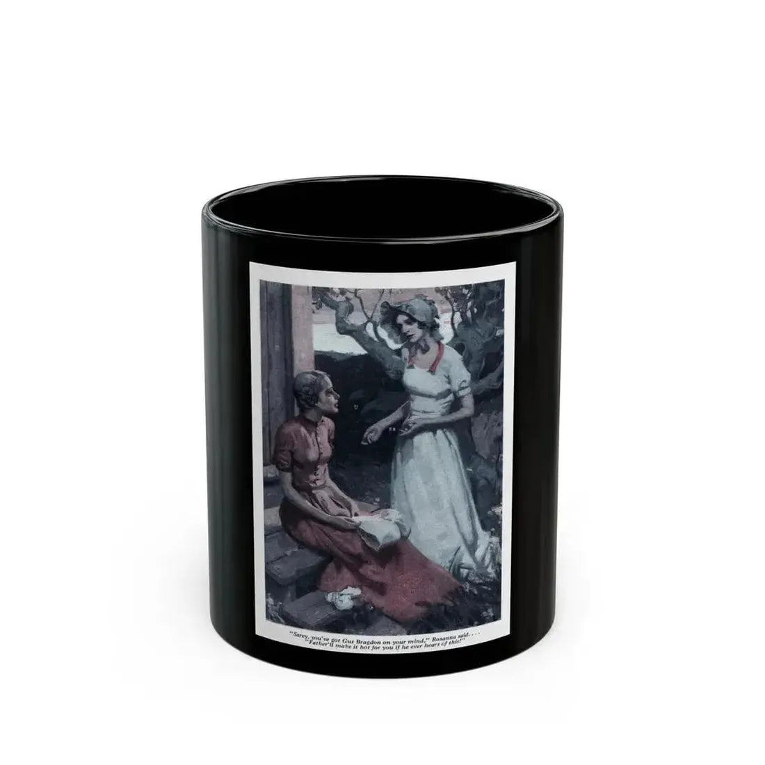 A Few Foolish Ones (4), Redbook, November 1934 - Black Coffee Mug 11oz - Go Mug Yourself