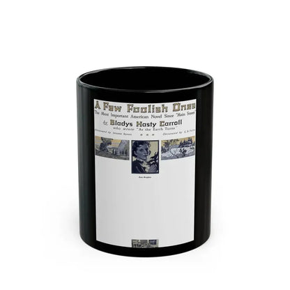 A Few Foolish Ones (5), Redbook, December 1934 - Black Coffee Mug 11oz - Go Mug Yourself
