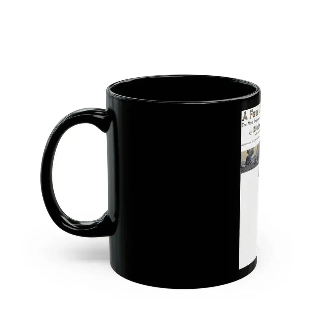 A Few Foolish Ones (5), Redbook, December 1934 - Black Coffee Mug - Go Mug Yourself