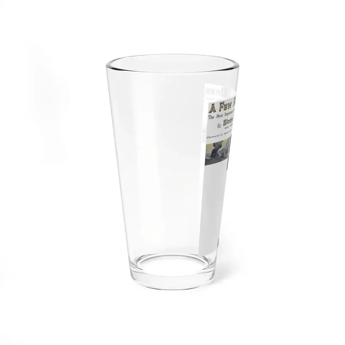 A Few Foolish Ones (5), Redbook, December 1934 (Magazine Illustration) Pint Glass 16oz - Go Mug Yourself