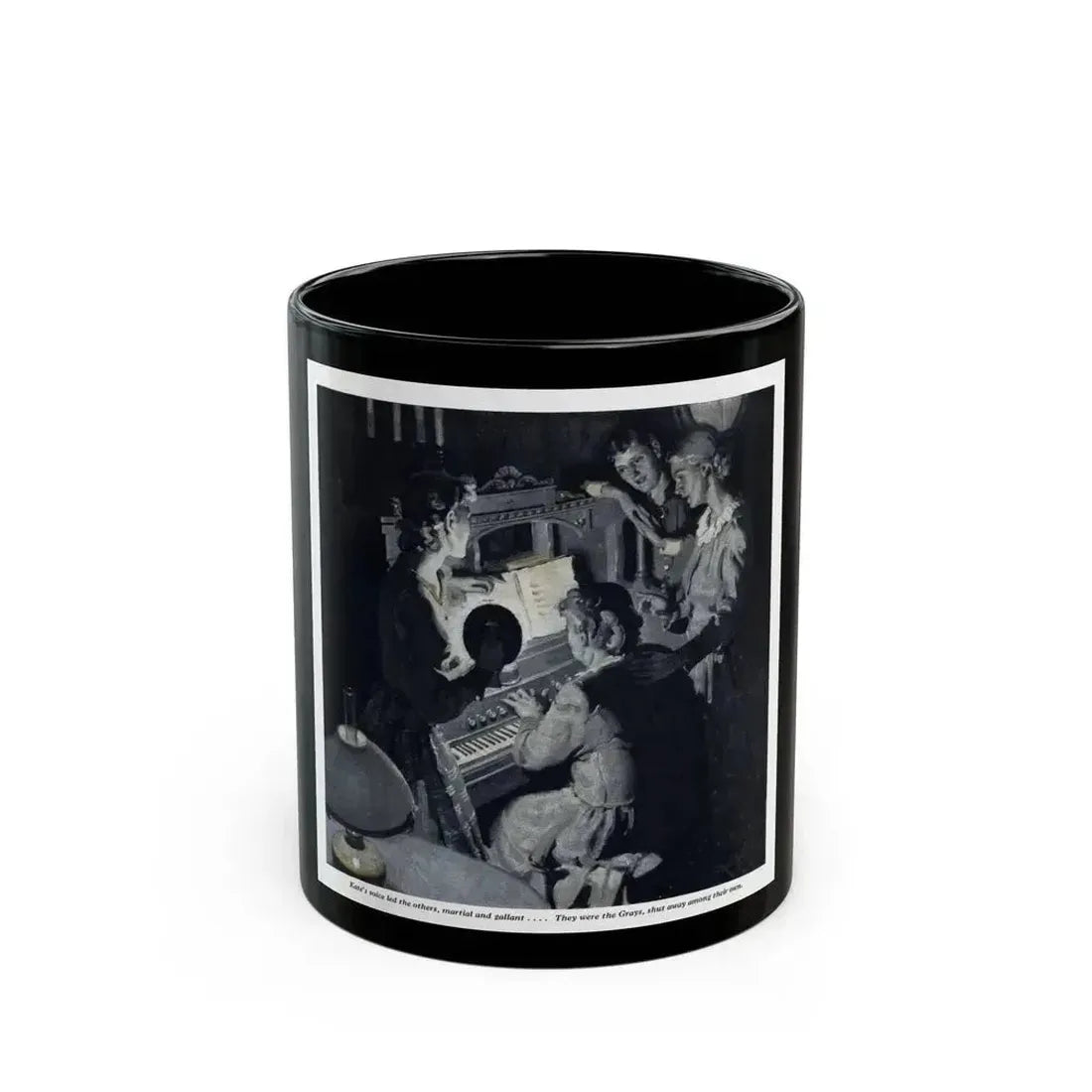 A Few Foolish Ones (6), Redbook, December 1934 - Black Coffee Mug 11oz - Go Mug Yourself