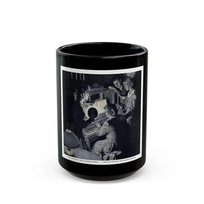 A Few Foolish Ones (6), Redbook, December 1934 - Black Coffee Mug 15oz - Go Mug Yourself