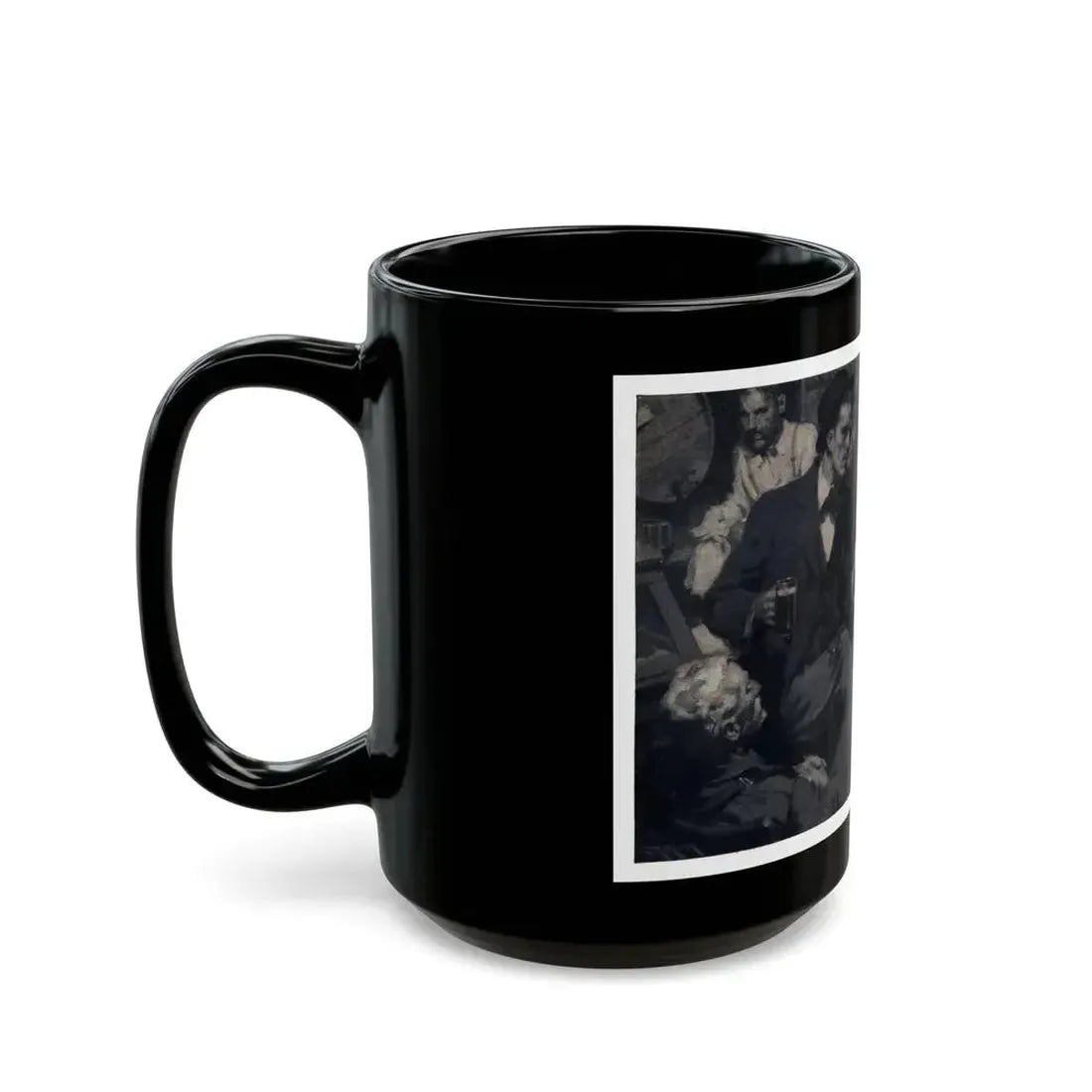 A Few Foolish Ones (7), Redbook, December 1934 - Black Coffee Mug - Go Mug Yourself
