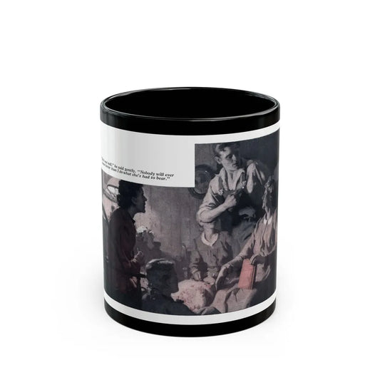 A Few Foolish Ones (8), Redbook, December 1934 - Black Coffee Mug-11oz-Go Mug Yourself