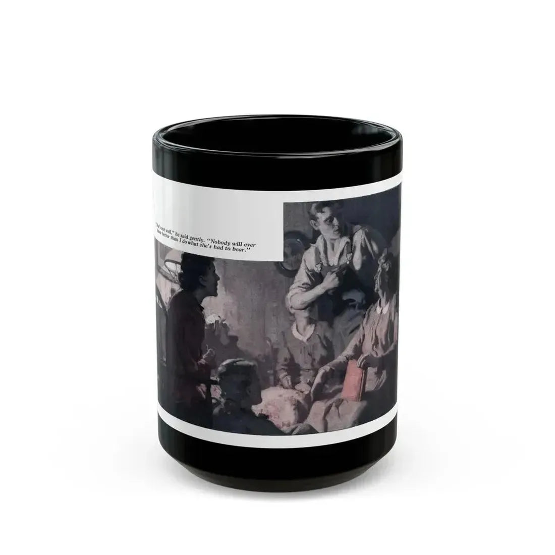 A Few Foolish Ones (8), Redbook, December 1934 - Black Coffee Mug 15oz - Go Mug Yourself