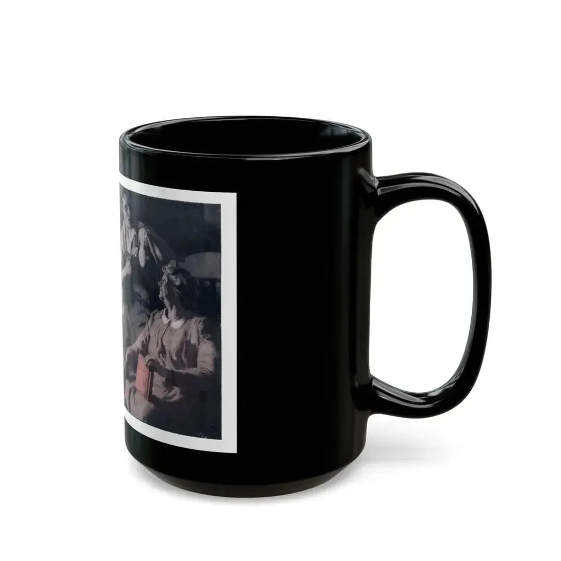 A Few Foolish Ones (8), Redbook, December 1934 - Black Coffee Mug - Go Mug Yourself