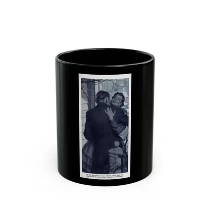A Few Foolish Ones (9), Redbook, December 1934 - Black Coffee Mug 11oz - Go Mug Yourself