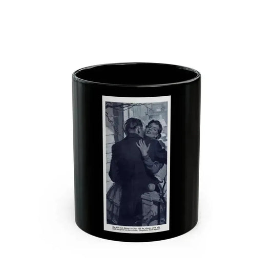 A Few Foolish Ones (9), Redbook, December 1934 - Black Coffee Mug 11oz - Go Mug Yourself