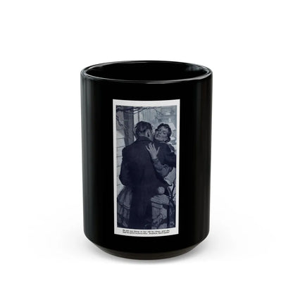 A Few Foolish Ones (9), Redbook, December 1934 - Black Coffee Mug-15oz-Go Mug Yourself