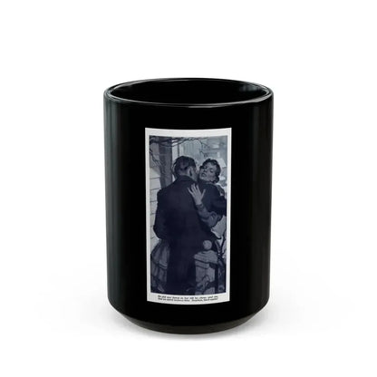 A Few Foolish Ones (9), Redbook, December 1934 - Black Coffee Mug 15oz - Go Mug Yourself