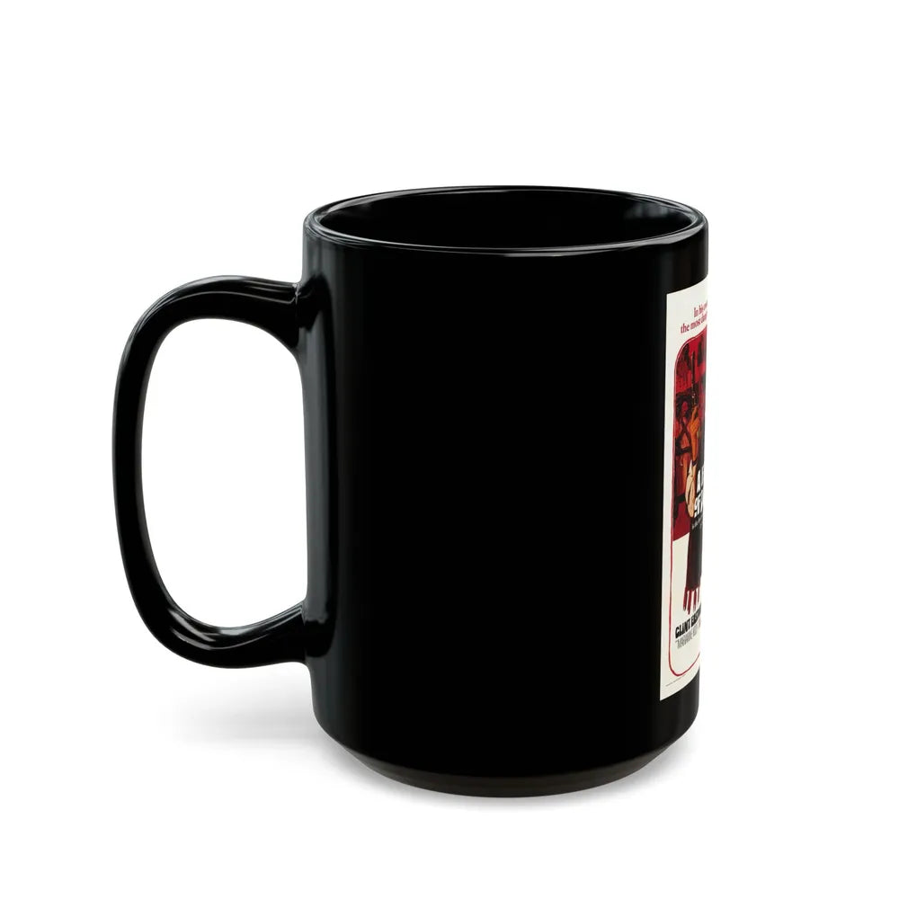 A FISTFUL OF DOLLARS 1964 Movie Poster - Black Coffee Mug-Go Mug Yourself