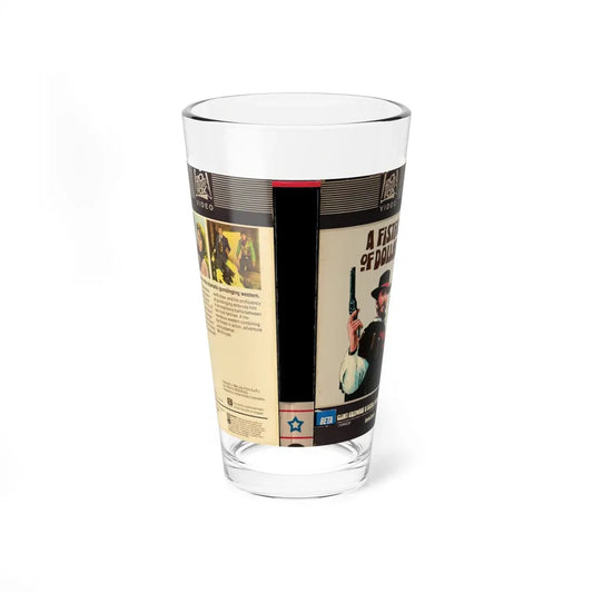 A FISTFUL OF DOLLARS (VHS COVER) Pint Glass 16oz 16oz - Go Mug Yourself