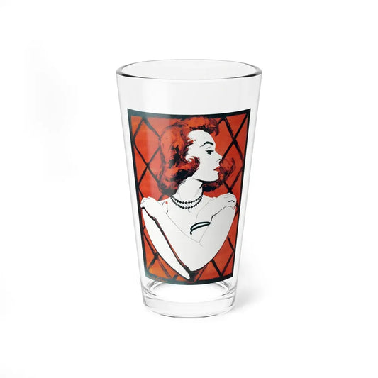 A Flame in the Wind, Woman's Day, March 1956 (Magazine Illustration) Pint Glass 16oz 16oz - Go Mug Yourself