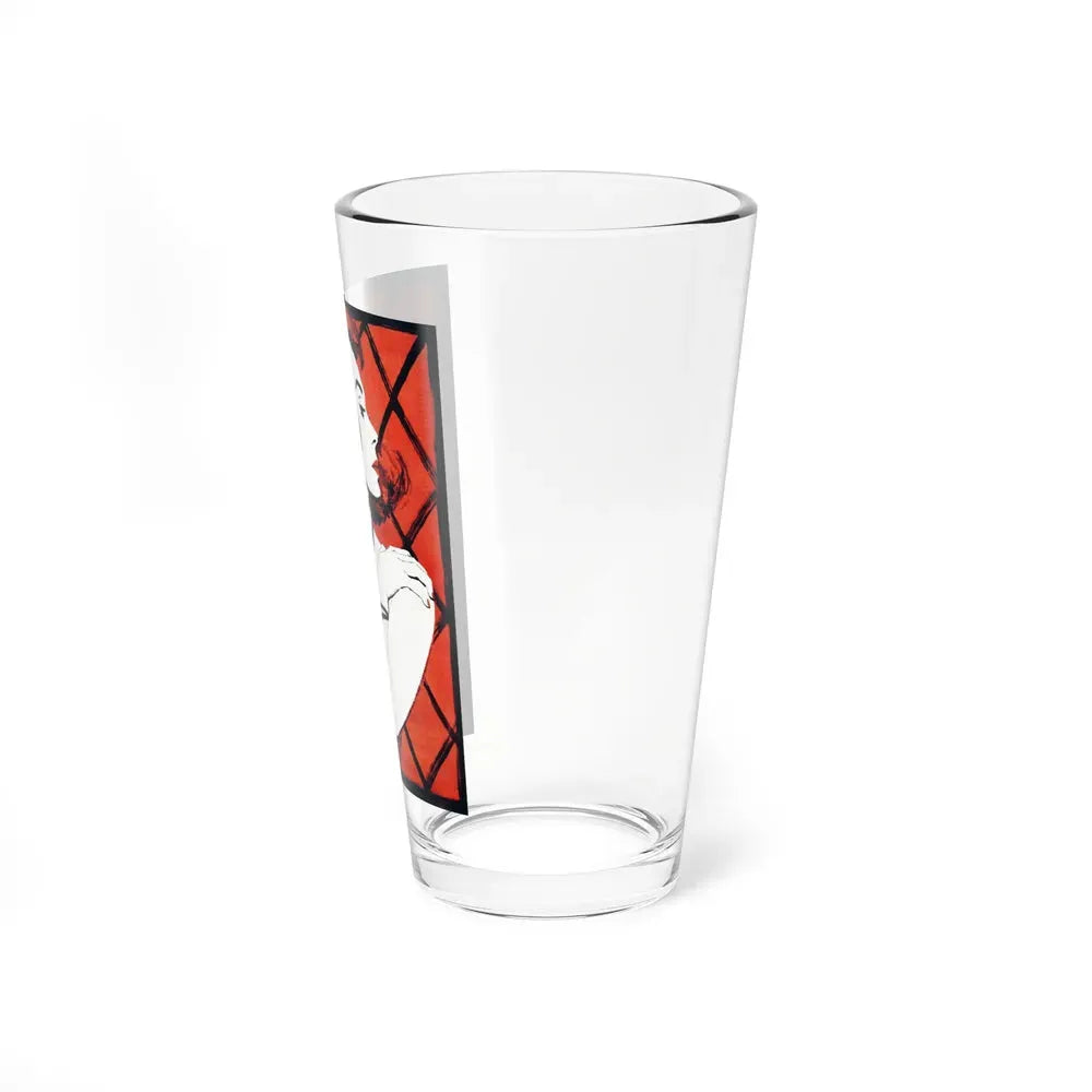 A Flame in the Wind, Woman's Day, March 1956 (Magazine Illustration) Pint Glass 16oz - Go Mug Yourself