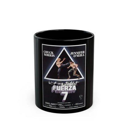 A FORCE OF ONE (ITALIAN) 1979 Movie Poster - Black Coffee Mug-11oz-Go Mug Yourself