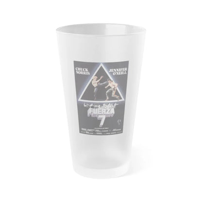 A FORCE OF ONE (ITALIAN) 1979 Movie Poster - Frosted Pint Glass 16oz-16oz-Frosted-Go Mug Yourself