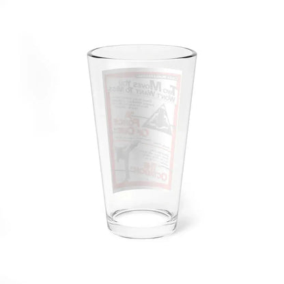 A FORCE OF ONE + THE OCTAGON 1979 Movie Poster - Pint Glass 16oz - Go Mug Yourself