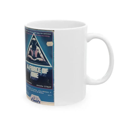 A FORCE OF ONE (VHS COVER) - White Coffee Mug - Go Mug Yourself