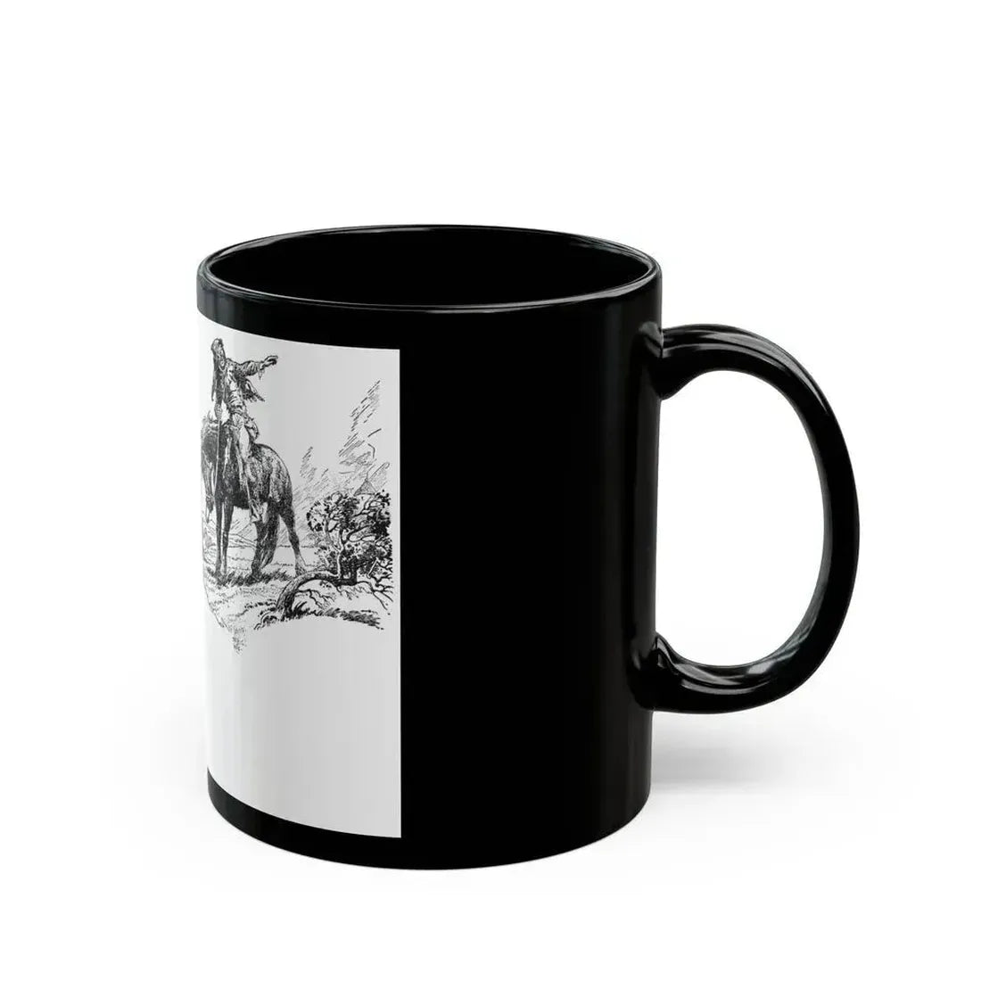 A France Forever (1), Blue Book Magazine, February 1941 - Black Coffee Mug - Go Mug Yourself