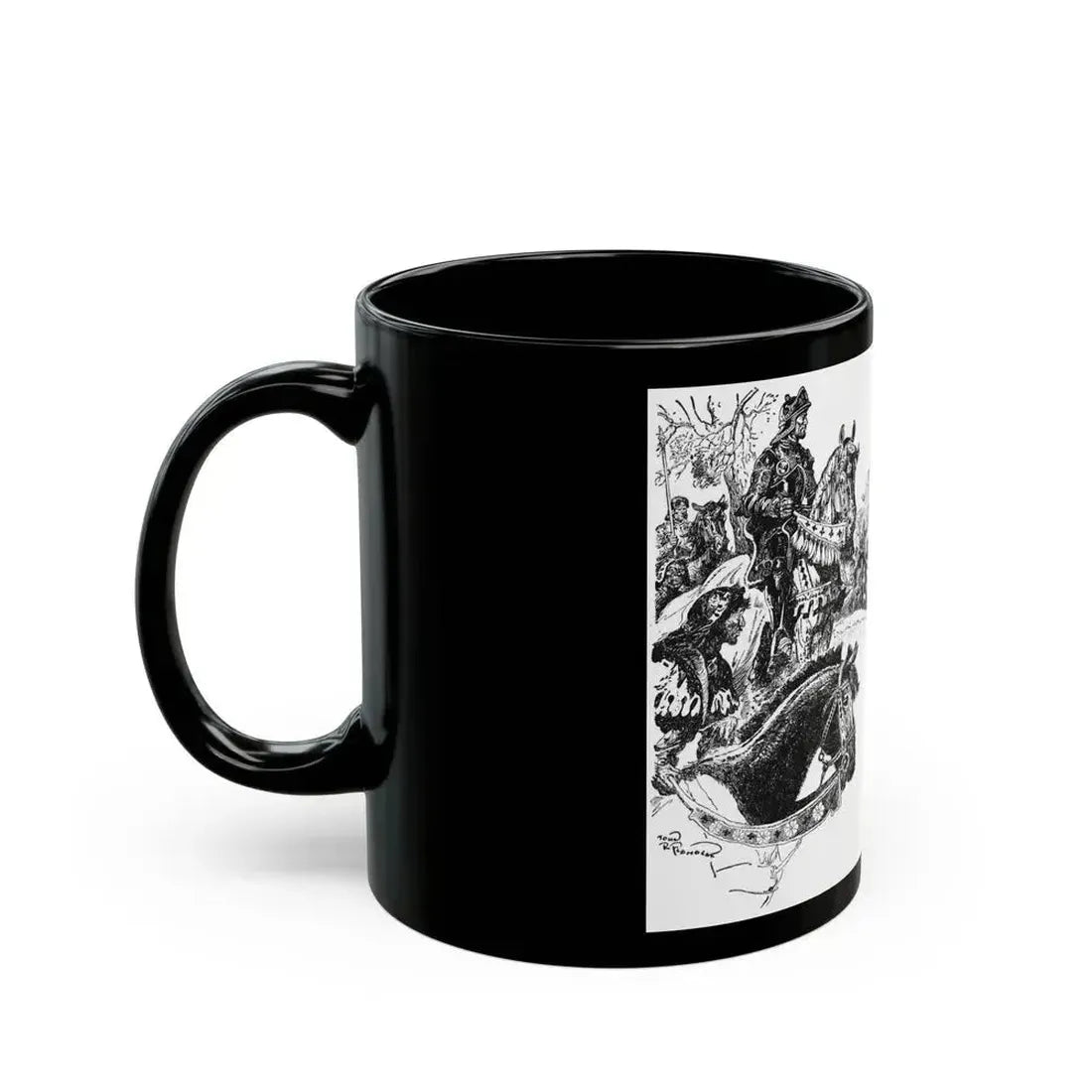 A France Forever (1), Blue Book Magazine, February 1941 - Black Coffee Mug - Go Mug Yourself