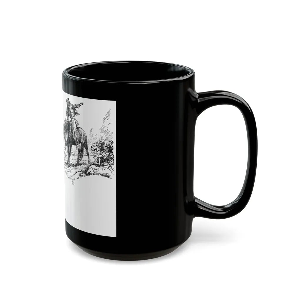 A France Forever (1), Blue Book Magazine, February 1941 - Black Coffee Mug-Go Mug Yourself