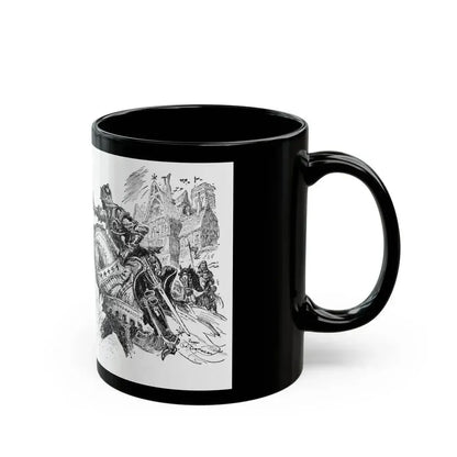 A France Forever (2), Blue Book Magazine, February 1941 - Black Coffee Mug - Go Mug Yourself