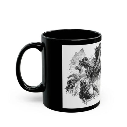 A France Forever (2), Blue Book Magazine, February 1941 - Black Coffee Mug - Go Mug Yourself
