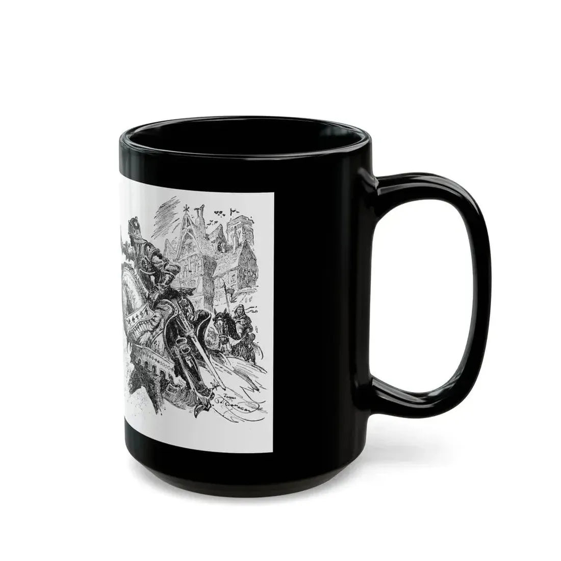A France Forever (2), Blue Book Magazine, February 1941 - Black Coffee Mug - Go Mug Yourself