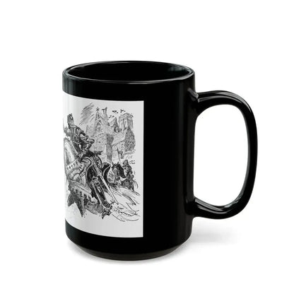A France Forever (2), Blue Book Magazine, February 1941 - Black Coffee Mug - Go Mug Yourself