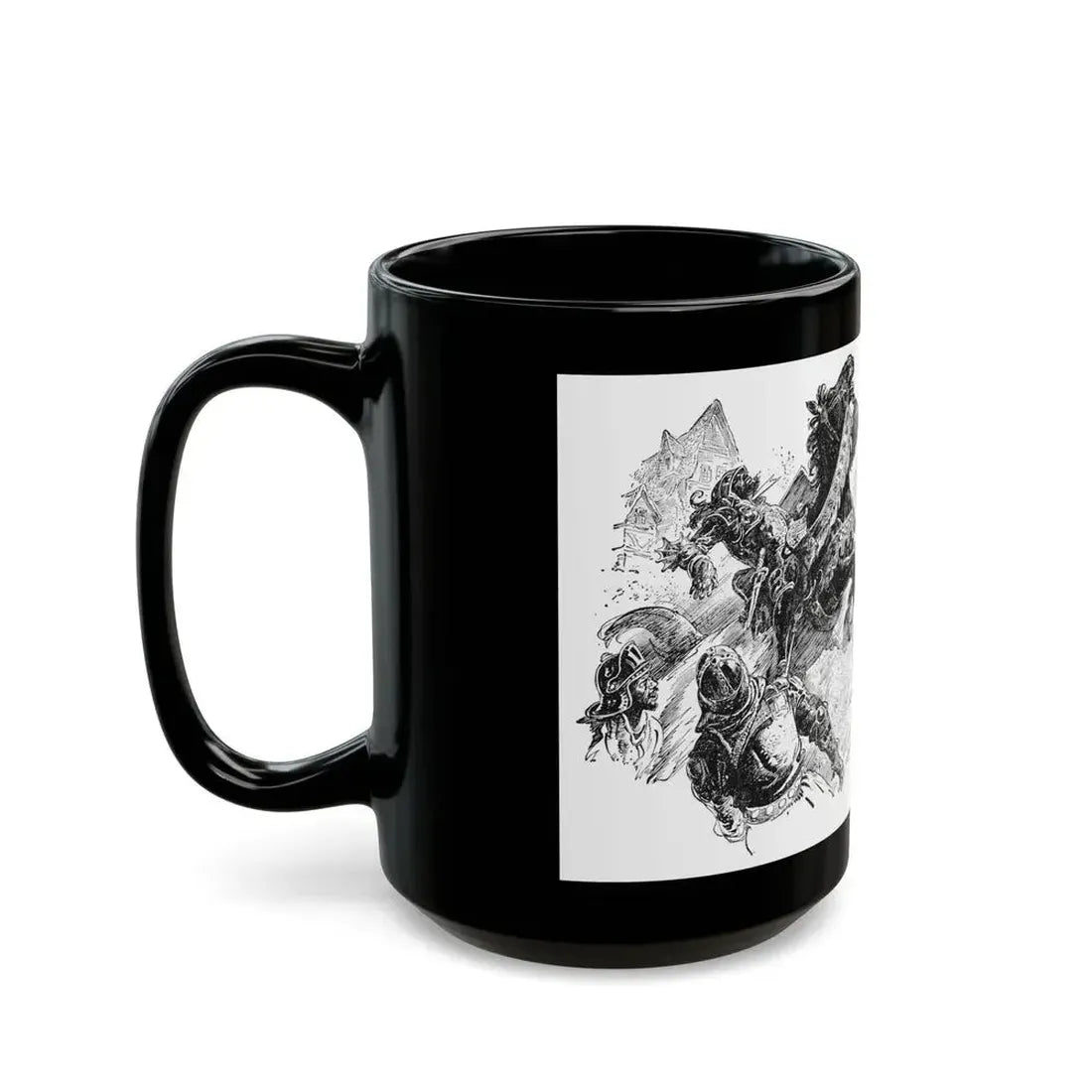A France Forever (2), Blue Book Magazine, February 1941 - Black Coffee Mug - Go Mug Yourself
