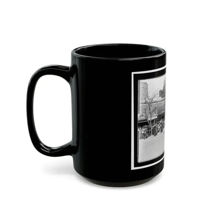 A Full Brass Band Composed Of Women, Heading One Of The Posts From The Dept. Of Pa. (U.S. Civil War) Black Coffee Mug - Go Mug Yourself