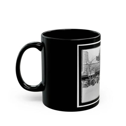A Full Brass Band Composed Of Women, Heading One Of The Posts From The Dept. Of Pa. (U.S. Civil War) Black Coffee Mug - Go Mug Yourself