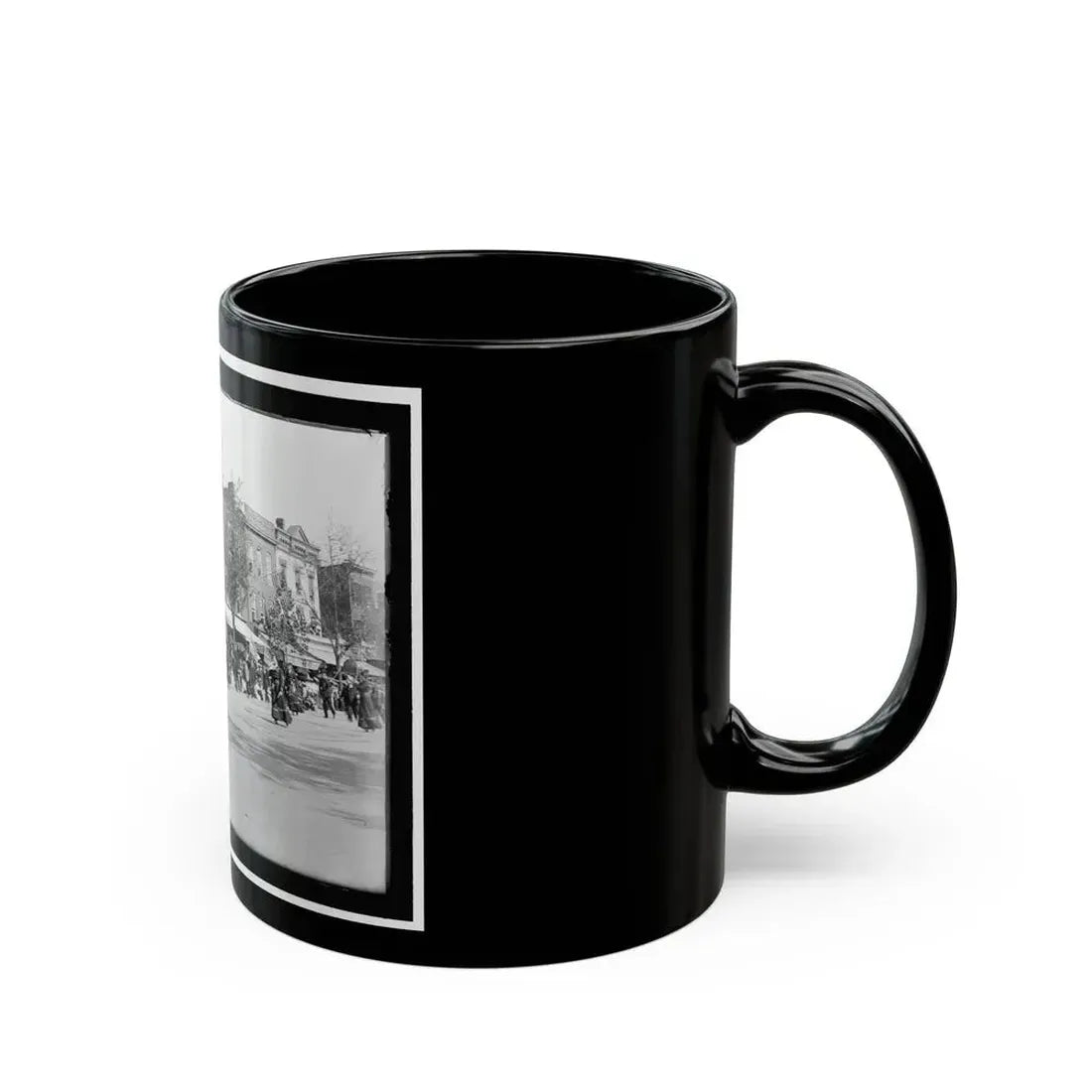 A Full Brass Band Composed Of Women, Heading One Of The Posts From The Dept. Of Pa. (U.S. Civil War) Black Coffee Mug - Go Mug Yourself