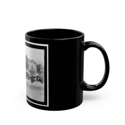 A Full Brass Band Composed Of Women, Heading One Of The Posts From The Dept. Of Pa. (U.S. Civil War) Black Coffee Mug - Go Mug Yourself
