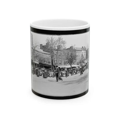 A Full Brass Band Composed Of Women, Heading One Of The Posts From The Dept. Of Pa. (U.S. Civil War) White Coffee Mug 11oz - Go Mug Yourself
