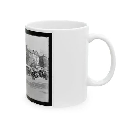 A Full Brass Band Composed Of Women, Heading One Of The Posts From The Dept. Of Pa. (U.S. Civil War) White Coffee Mug - Go Mug Yourself