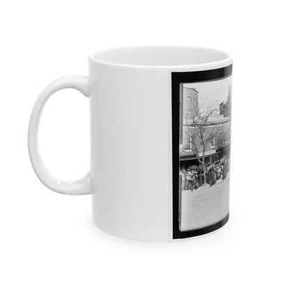 A Full Brass Band Composed Of Women, Heading One Of The Posts From The Dept. Of Pa. (U.S. Civil War) White Coffee Mug - Go Mug Yourself