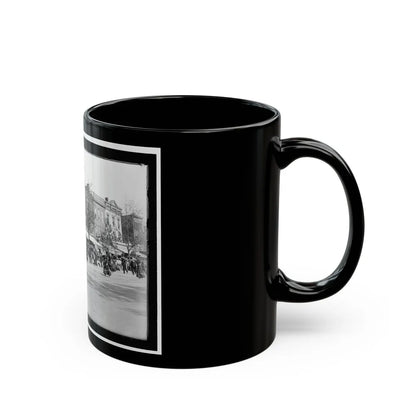A Full Brass Band Composed Of Women, Heading One Of The Posts From The Dept. Of Pa. (U.S. Civil War) Black Coffee Mug-Go Mug Yourself